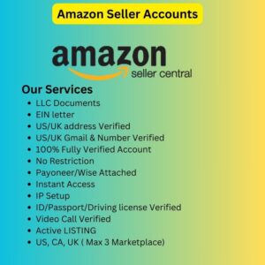 Amazon Seller Accounts