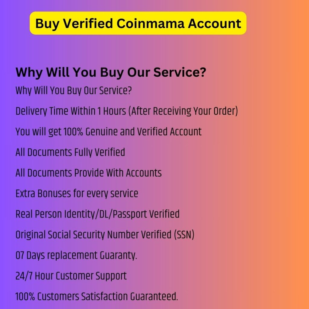 Buy Verified Coinmama Account