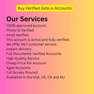 Buy Verified Gate.io Accounts