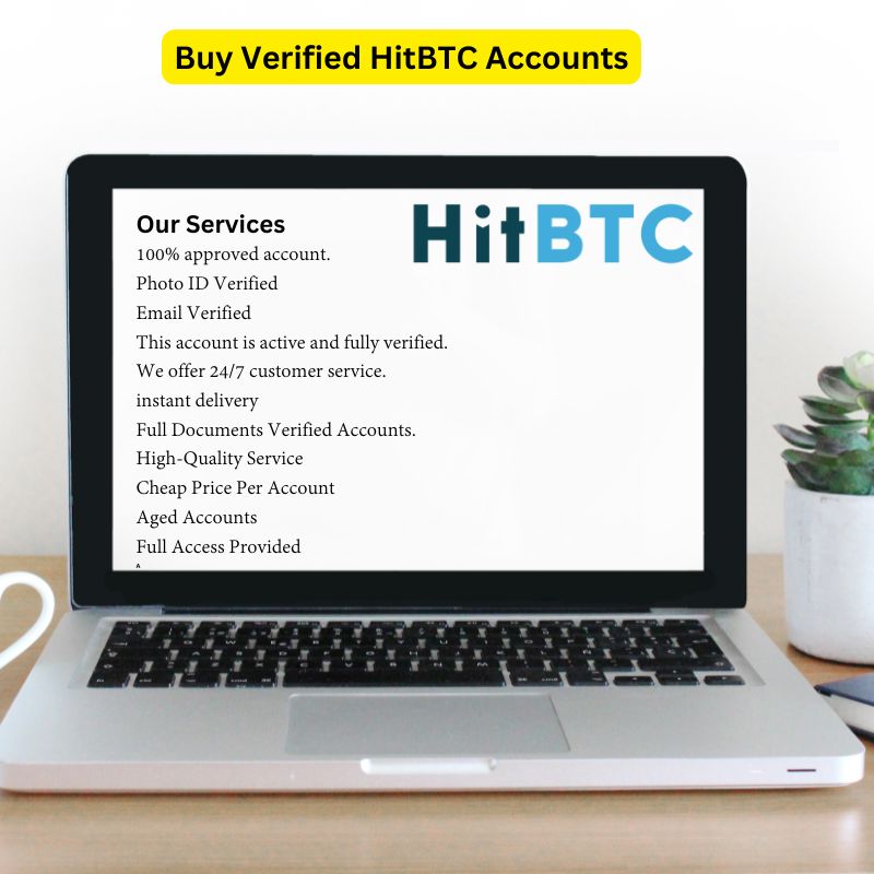 Buy Verified HitBTC Accounts