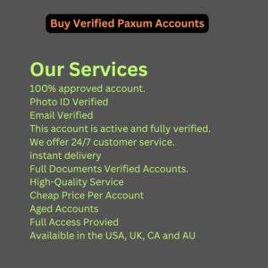 Buy Verified Paxum Accounts